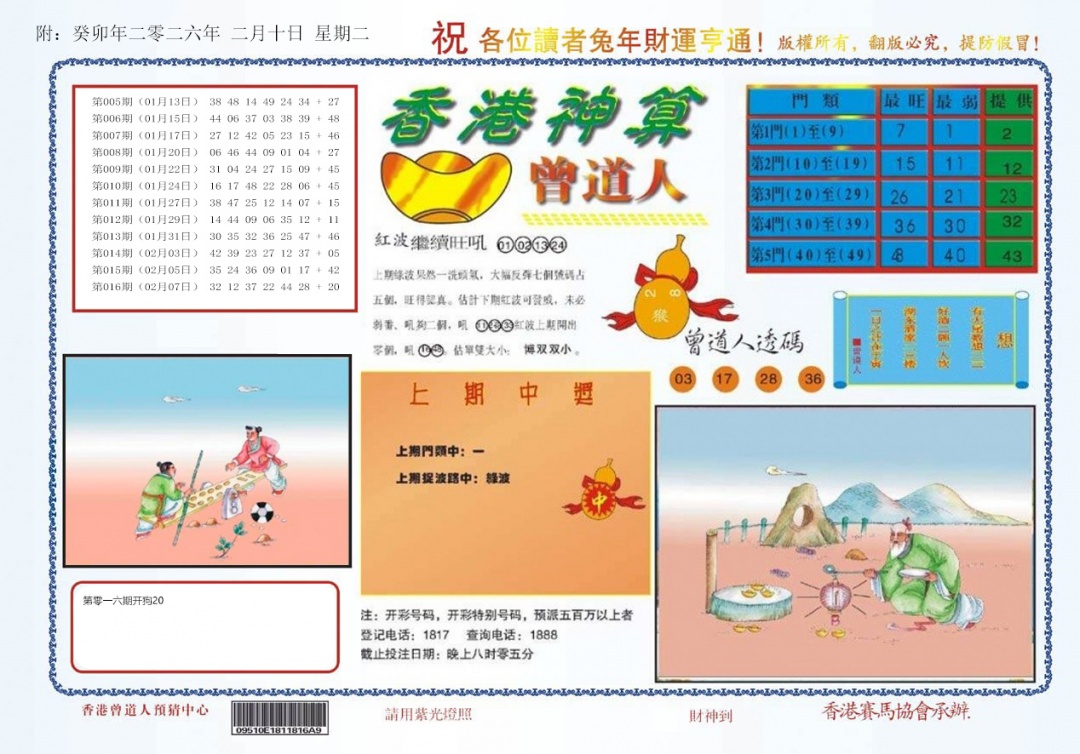 017期4-香港神算[图]