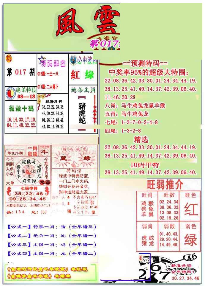 017期风云榜[图]