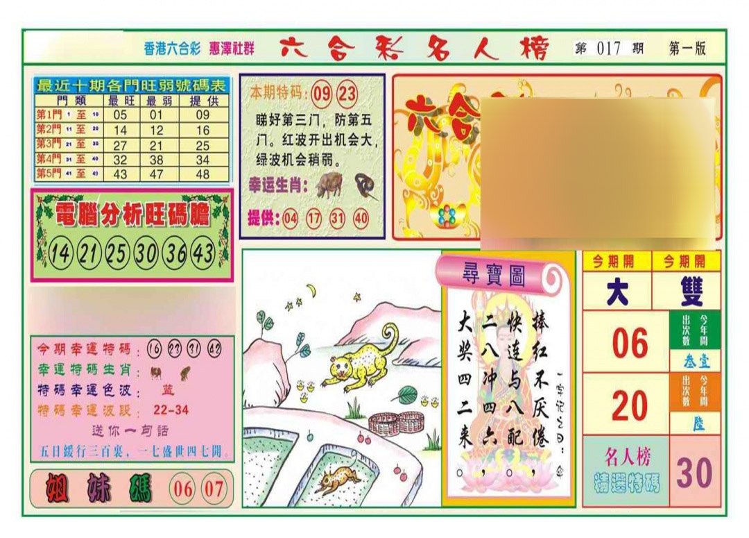 017期名人榜A(新图)[图]