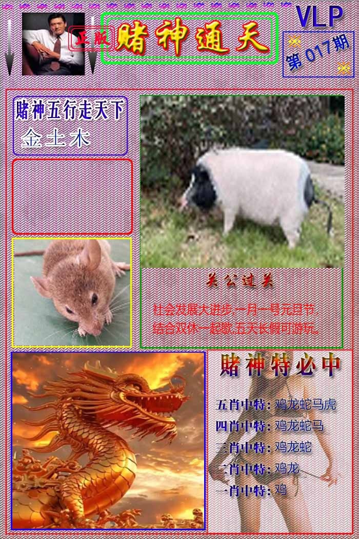 017期赌神通天报[图]