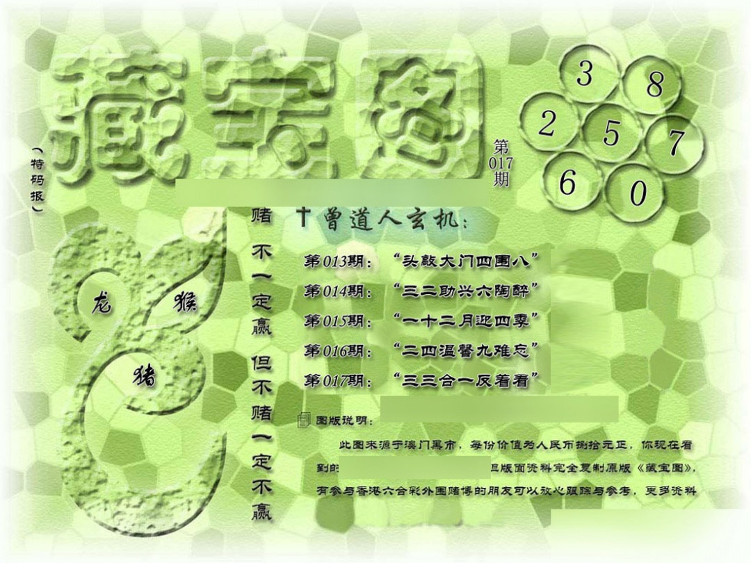 017期假新藏宝图[图]