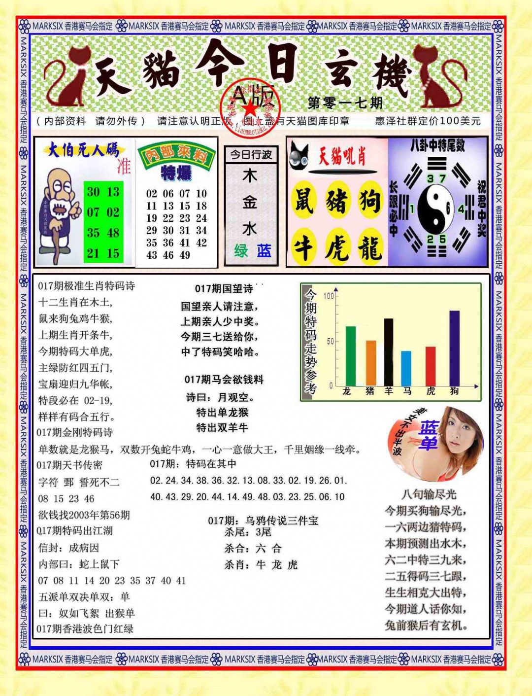 017期今日玄机图A[图]