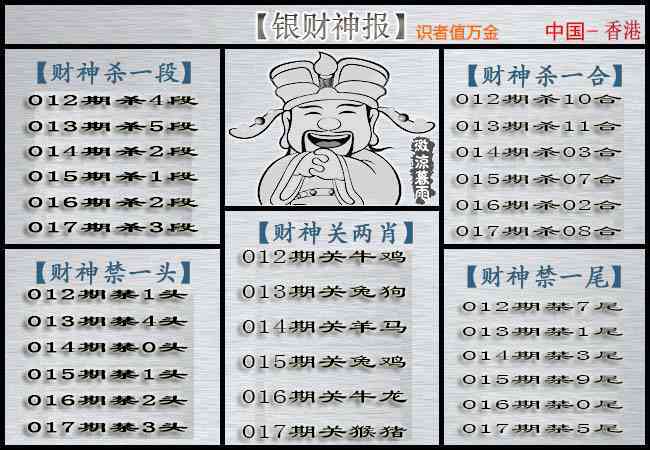 017期银财神[图]
